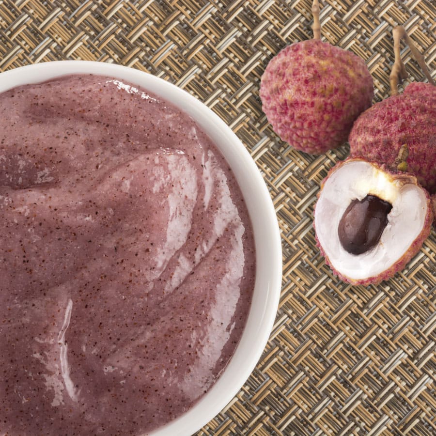 Gommage aux Litchis