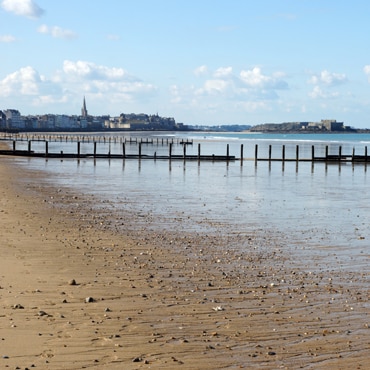 vue plage sillon