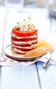 recette millefeuille crabe