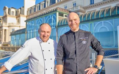 Les Chefs des restaurants du grand Hotel des Thermes