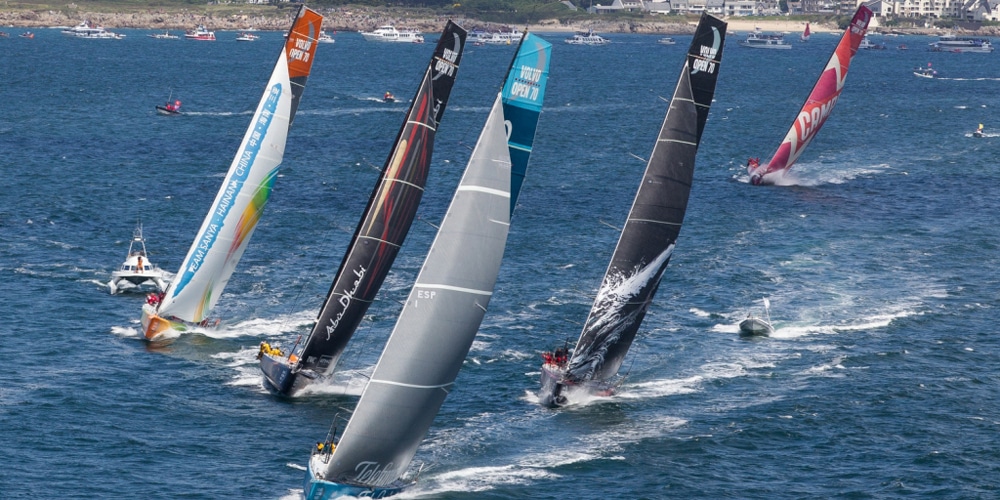 volvo ocean race st malo