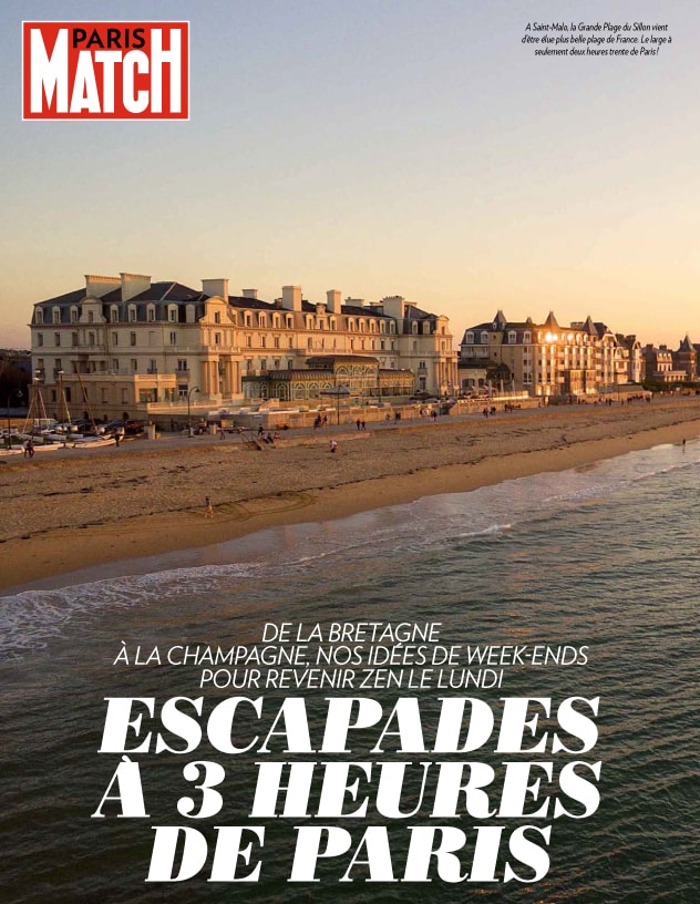 Magazine Paris Match sur les Thermes Marins de Saint-Malo