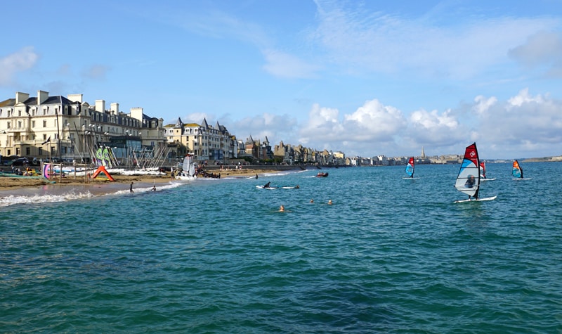 l'été à Saint-Malo