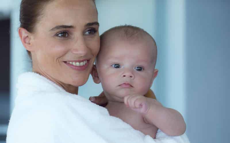 Maman bébé en thalasso
