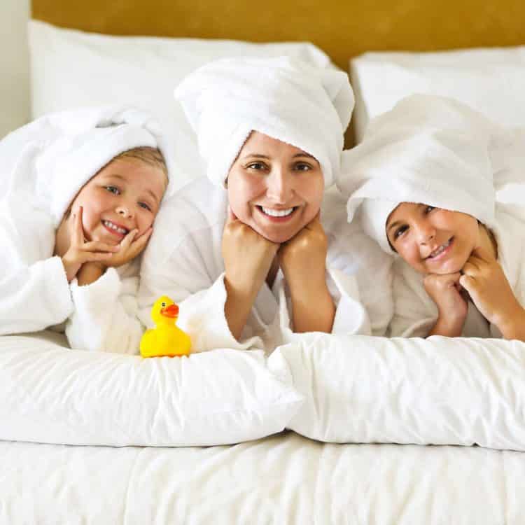 massage duo parent enfant