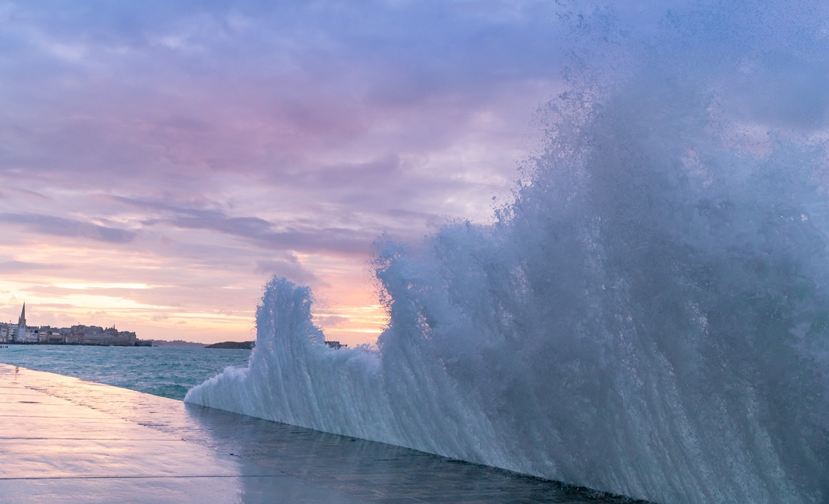 Les grandes marées à Saint-Malo 1