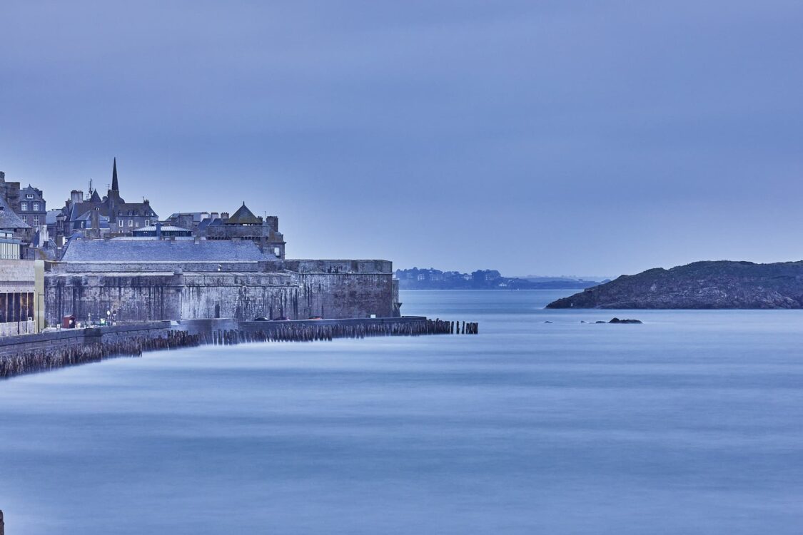 saint malo vue de la mer