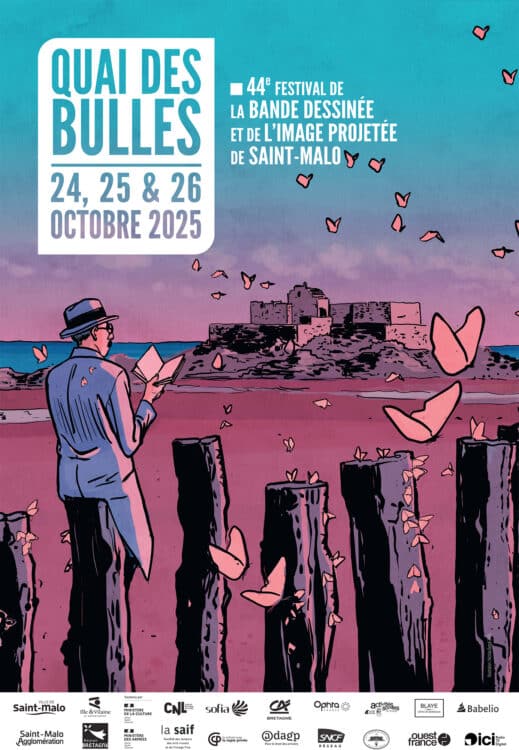 Affiche Quai des Bulles 2025