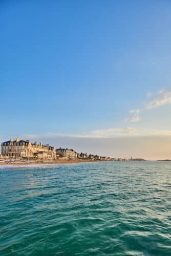 Hôtel Thalasso Spa depuis la mer